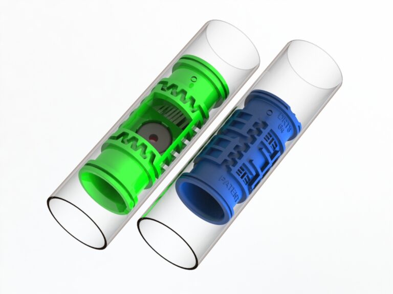 Round dripper pipe production line