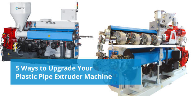 plastic pipe extruder machine