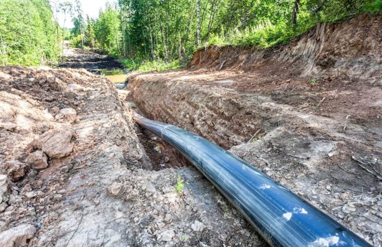 pipes for gas and water